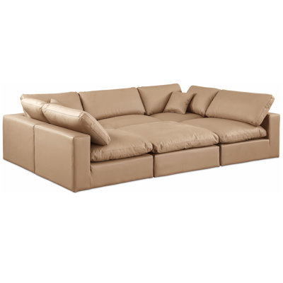 Holtzlander Upholstered U-Shaped Sectional Reversible