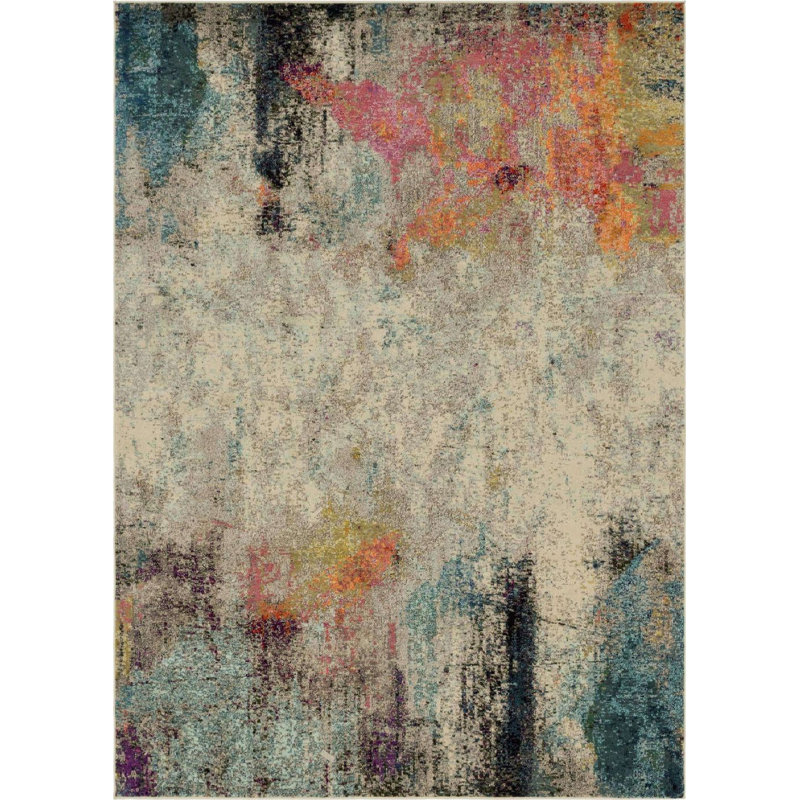 Patrocinia Abstract Indoor Rug, Rectangle 7' x 10'