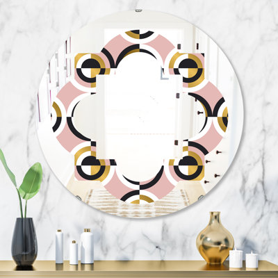 Miroir mural Quatrefoil Glam
