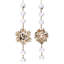 Jeweled Starburst Ornament, 8 Inches