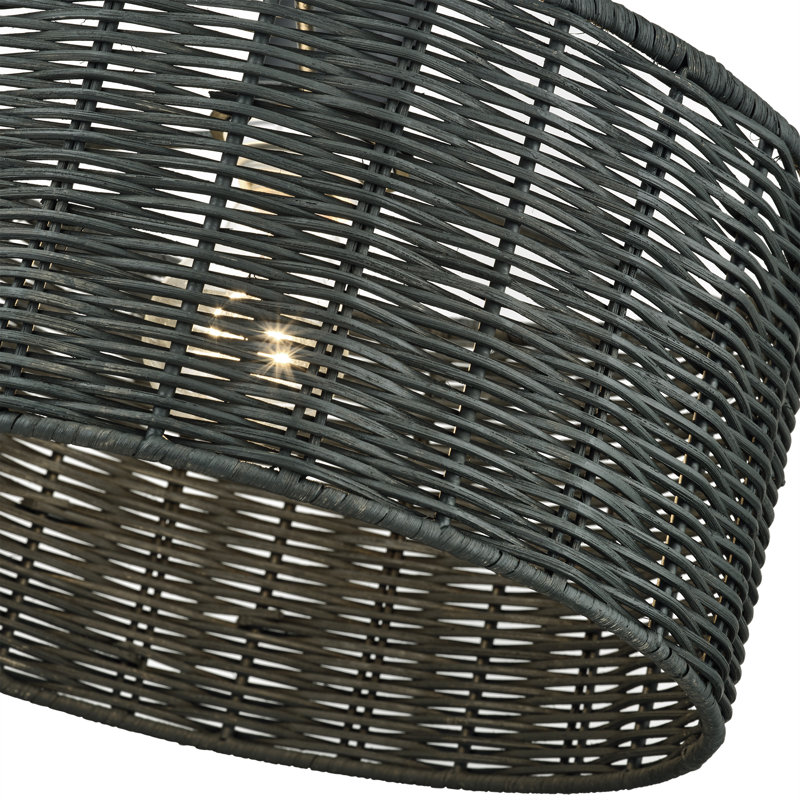 Luminaire suspendu noir 1 lumière Adabella