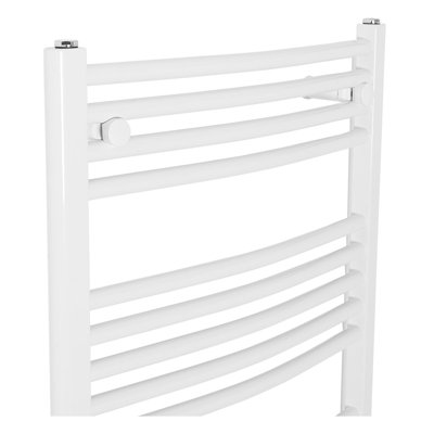 Okeefe Curved Towel Rail Heated Towel Rails