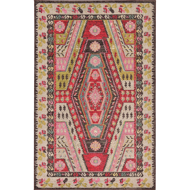 Beverley Abstract Indoor Rug, Rectangle 5' x 8'