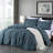 Cotton Twill Solid Duvet Cover-1358357971-1358357975