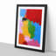 Blocks of Colour in Abstract - Picture Frame Painting Print-55687001-55687004