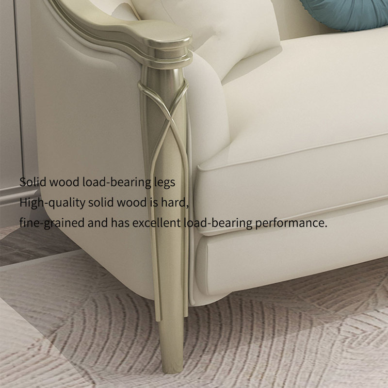 Canapé décoratif minimaliste de style français