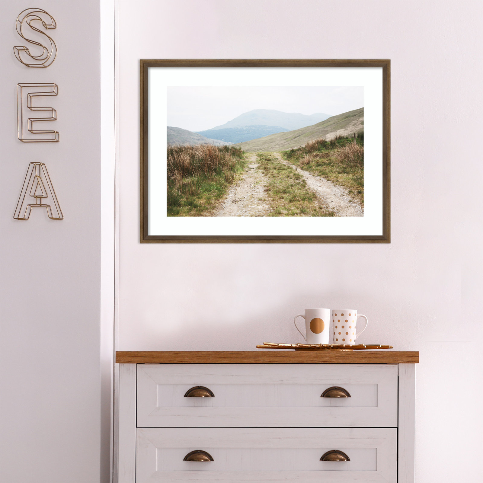 Scottish Highlands I by Laura Marshall, Bronze Framed, 19" H x 25" W