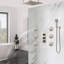 Ensemble de pomme de douche à jet de pluie avec jets pour le corps et douche à main FontanaShowers Sofia-289833990-289833992