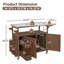 Chariot de cuisine pour l'extérieur 54,33 "Farmhouse