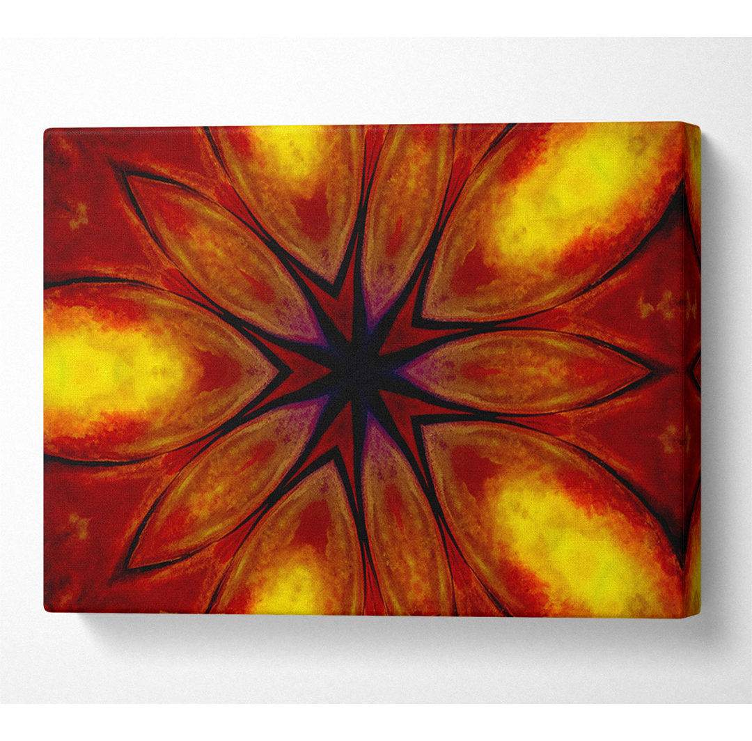 Fire Flower - Kunstdrucke auf Leinwand