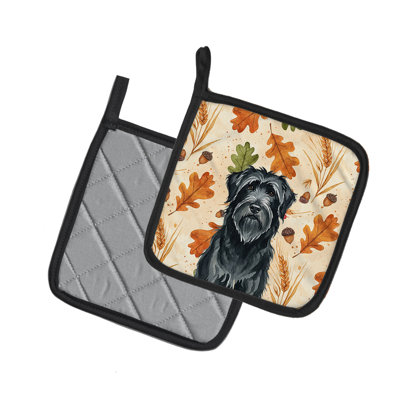 Paire de porte-casseroles Black Briard Heirloom