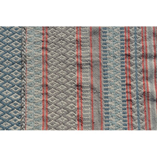 Dakota Fields Sarcoxie Flatweave Cotton Geometric Rug | Wayfair