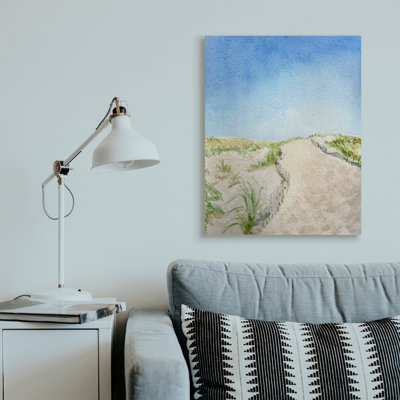 Dunes de sable sur la plage, paysage côtier