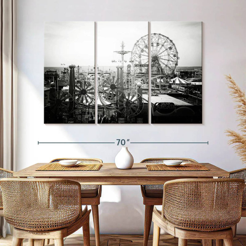 Kerner Vintage Coney Island, 24" H x 38" W