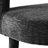 5-Piece Modern Dining Set with Round Pedestal Table and Upholstered Open-Back Chairs-116542859
