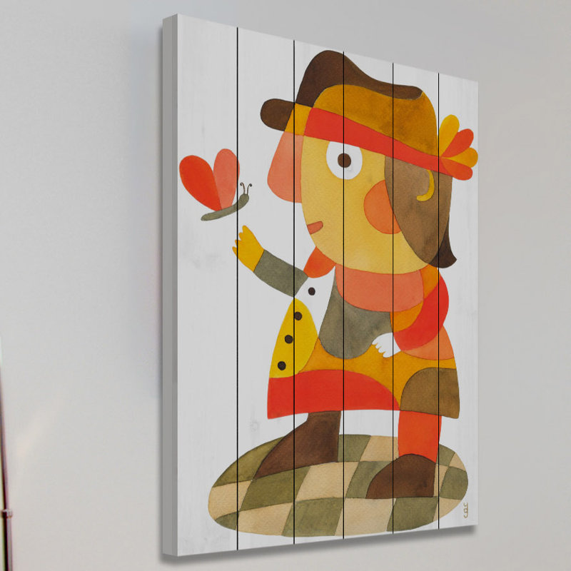 " Mister D " by Yolanta Gawlik, 60" H x 40" W, White Wood
