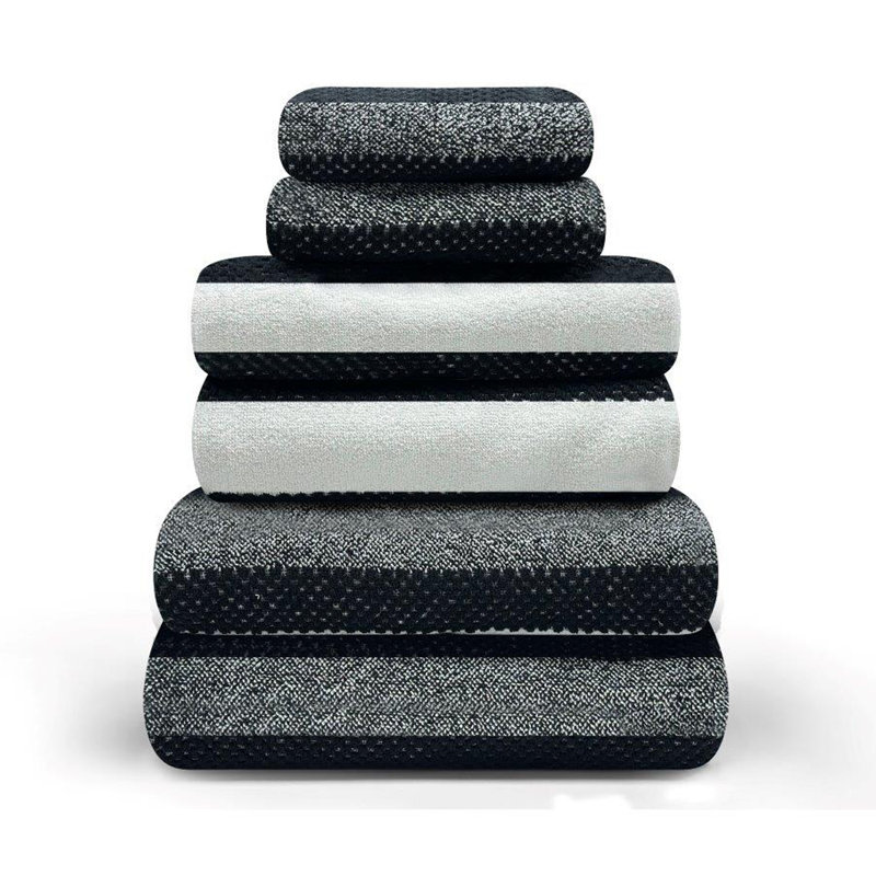 Royal Striped Premium Cotton Bathroom Towels, Super Soft, Thick, Absorbent & Quick Dry – Hand, Bath Towels & Bath Sheet 