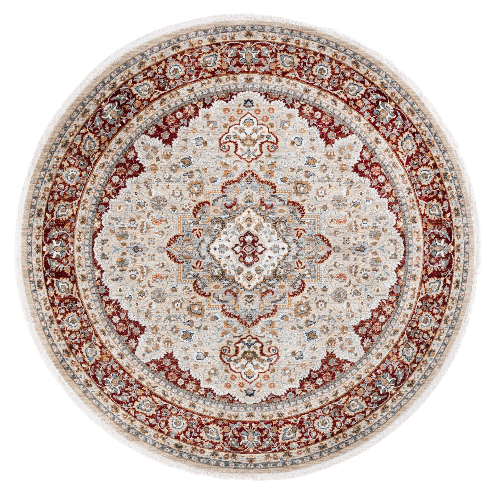 Lauren Lauren Ralph Lauren 1100 Performance Oriental Rug, Round 6'7"