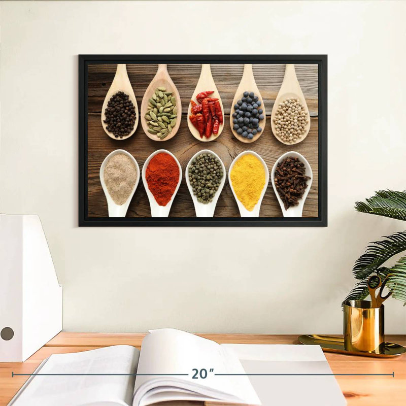Yarlin Spices, 9" H x 13" W