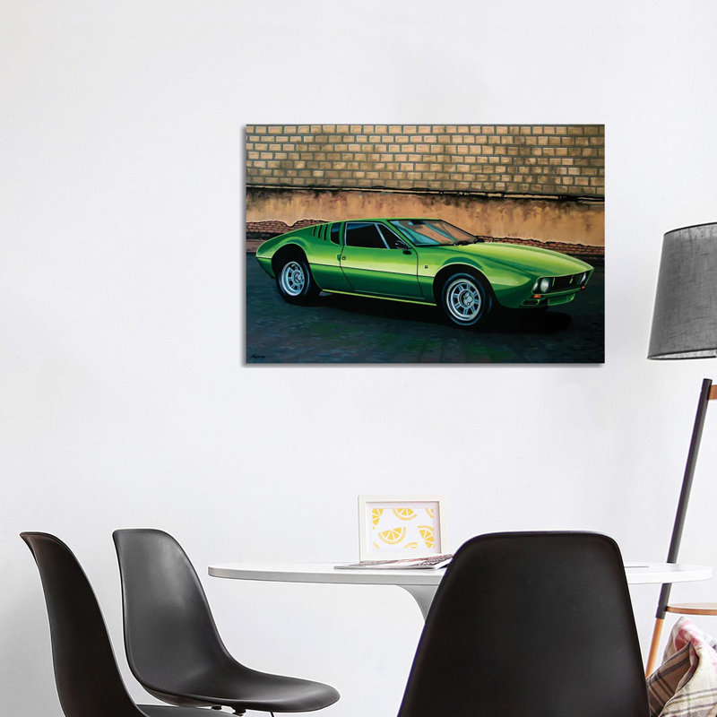Tomaso Mangusta 1967 by Paul Meijering - Print on Canvas, 101.6 cm H x 66.04 cm W x 1.91 cm D, Wrapped Canvas