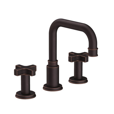 Griffey Widespread Bathroom Faucet with Drain Assembly