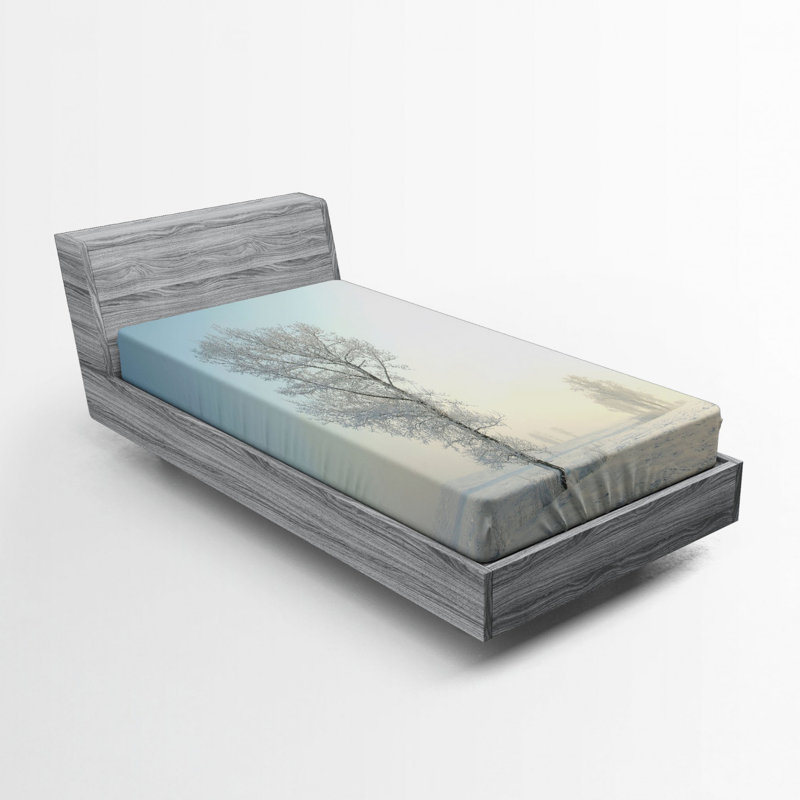 Microfiber Fitted Sheet, Twin Fitted Sheet