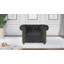 Chesterfield Armchair Friedrich Made of Vintage Look Microfibre with Solid Wood Legs-878938361