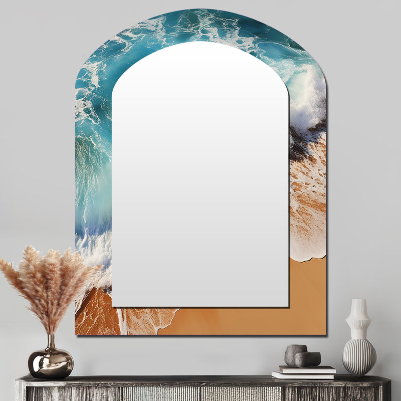 Miroir mural Tropical Beach, 43 po x 33 po
