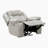 Marlow 40" Modern & Contemporary Power Recliner - Faux Leather Recliner with supportive high-density foam, USB charging, LED lighting, and V-pattern stitching.-995445056