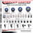 4-Piece Polyurethane Caster Set-88884278