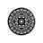 Cast Aluminum 3 Outdoor , Black Frame, Random Color Cushions For Cheerful Time, Stackable Chairs, Round Table With Umbrella Hole Patio Furniture Black, Outdoor, Protected, Socket
