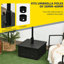 Base de parasol d'extérieur 3-en-1 Outsunny