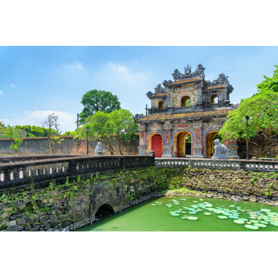 View Of The East Gate by Efired - Wrapped Canvas Print