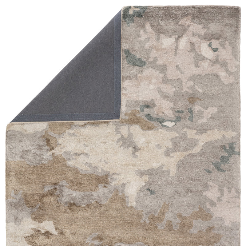  Tapis brun clair / ivoire touffeté Transcend Glacier (12 pi x 15 pi), Rectangle 12 pi x 15 pi