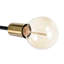Tubeeuse Modern Sputnik Chandelier Industrial 6-Light Semi Flush Mount(Bulbs not included)-1303878660