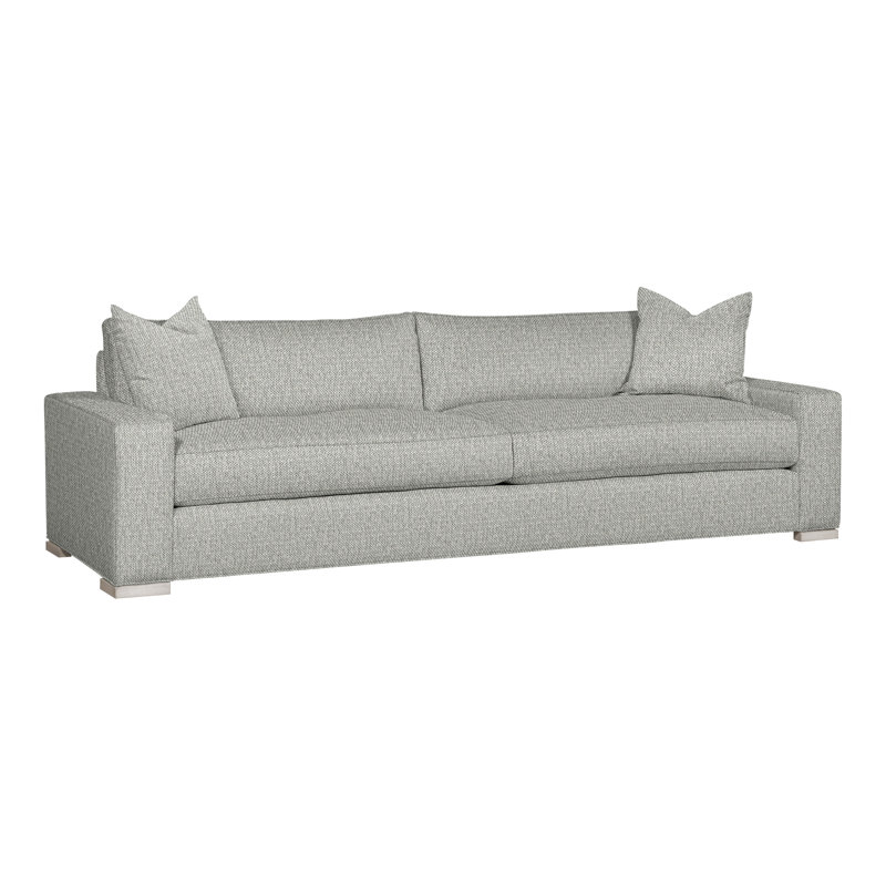 Paxton Upholstered 109'' Sofa, Tarbee Dove, Casa Blanca