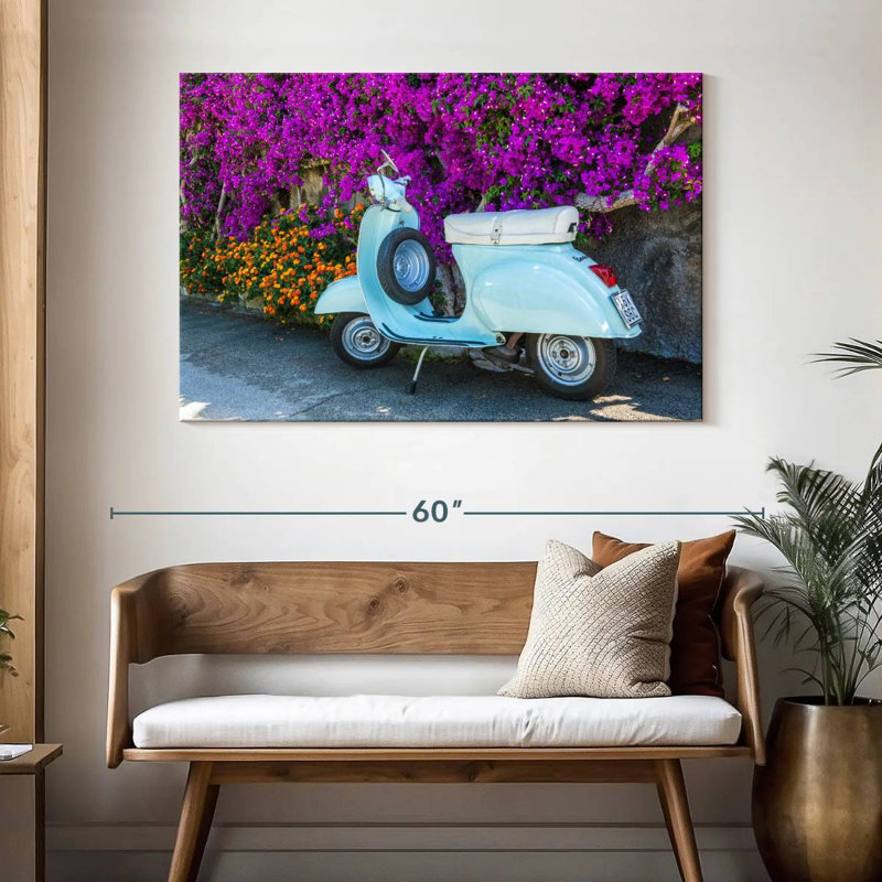 Mehar Classic Vespa Italie, H 32 po x l 48 po