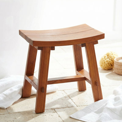 Matik Solid Wood Accent Stool