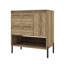 Meuble-lavabo moderne en bois 30 po, armoire de salle de bain avec tiroir coulissant, meuble de rangement pour salle de bain avec comptoir de lavabo en céramique, meuble-lavabo
