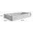 Silver Metal Raised Flower Bed Kit - 27 Cu. Ft. Soil Capacity, Rust-, Easy Setup For Gardens 12.07 In. Height, 2.17 Package Height Assembly-2003110510-2003110511
