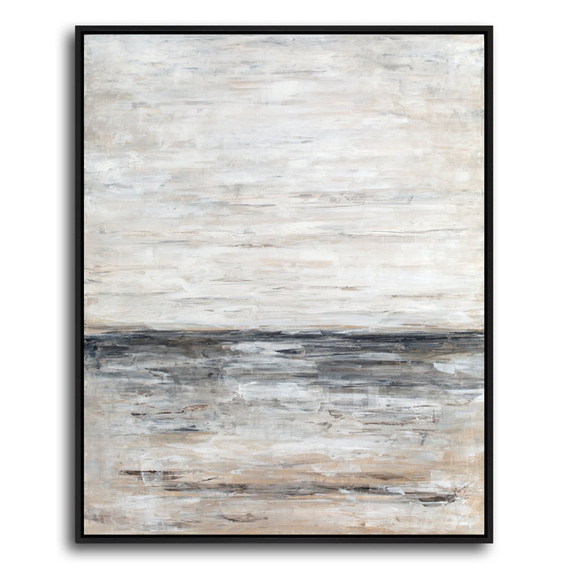 Here Still Print, Laguna Black Framed