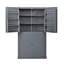 Grande armoire de rangement autoportante avec tablettes réglables-279145263