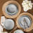 Stone Lain Oasis Stoneware 24 Piece Dinnerware Set, Service for 8, Grey Blue-108046813