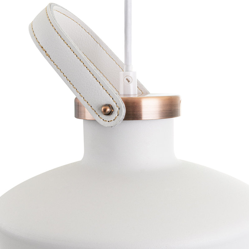 Dulcie 1 - Light Single Pendant, White