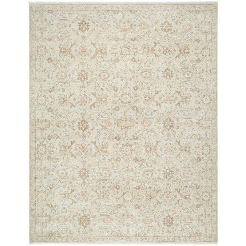Rectangle Anelka Wool Area Rug, Rectangle 2' x 3'