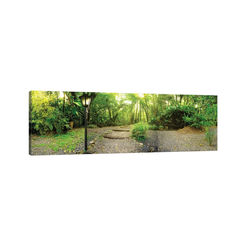 Tropical Forest I by Glauco Meneghelli - Wrapped Canvas Panoramic Print