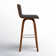 Biance Solid Wood Swivel Bar & Counter Stool