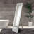 Petrina Glass Rectangle Floor Mirror