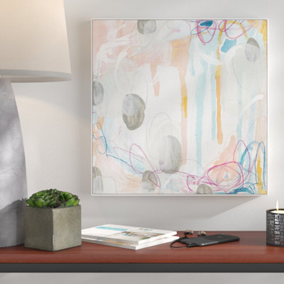 'Interior Orbit IV' Framed Print on Canvas