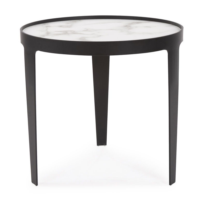 Table d'appoint ronde en fer Beakervale